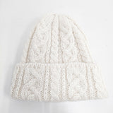 HIGHLAND2000 アルパカ 帽子 ニットキャップ ホワイト レディース ハイランド2000【中古】5-1014T◎