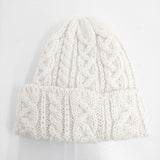 HIGHLAND2000 アルパカ 帽子 ニットキャップ ホワイト レディース ハイランド2000【中古】5-1014T◎