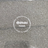 iittala TEEMA ティーマ スクエアプレート 皿 16×16cm 廃盤カラー ドッテドグレー 皿 グレー レディース イッタラ【中古】5-0514G◎
