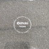 iittala TEEMA ティーマ スクエアプレート 皿 16×16cm 廃盤カラー ドッテドグレー 皿 グレー レディース イッタラ【中古】5-0514G◎