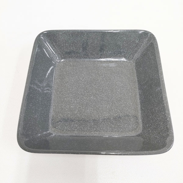 iittala TEEMA ティーマ スクエアプレート 皿 16×16cm 廃盤カラー ドッテドグレー 皿 グレー レディース イッタラ【中古】5-0514G◎