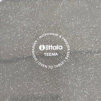 iittala TEEMA ティーマ スクエアプレート 皿 16×16cm 廃盤カラー ドッテドグレー 皿 グレー レディース イッタラ【中古】5-0514G◎