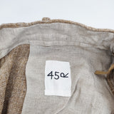 45R/45rpm 7036077 リネンシルクツイードPANTS 定価42900円 イージーワイドパンツ パンツ ベージュ レディース フォーティーファイブアールピーエム【中古】5-1021M△