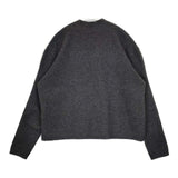 45R/45rpm フロートニットのフラワーセーター 定価46200円 ウール セーター ニット チャコールグレー レディース フォーティーファイブアールピーエム【中古】5-0917T∞
