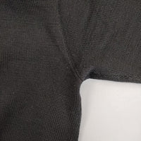45R/45rpm 908ガンジープルオーバーセーター 定価51700円 ウール セーター ニット ブラック レディース フォーティーファイブアールピーエム【中古】5-0917T∞