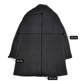 evam eva E153K113 chenille yarn タートルネック セーター ニット ブラック レディース エヴァムエヴァ【中古】5-0818T∞