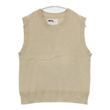 MHL. 595-8261500 DRY COTTON ノースリーブニット ベスト ベージュ レディース エムエイチエル【中古】5-0810M∞