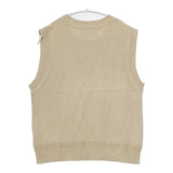 MHL. 595-8261500 DRY COTTON ノースリーブニット ベスト ベージュ レディース エムエイチエル【中古】5-0810M∞
