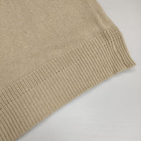 MHL. 595-8261500 DRY COTTON ノースリーブニット ベスト ベージュ レディース エムエイチエル【中古】5-0810M∞