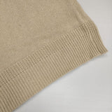 MHL. 595-8261500 DRY COTTON ノースリーブニット ベスト ベージュ レディース エムエイチエル【中古】5-0810M∞