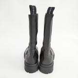 FABIO RUSCONI サイドゴア 38サイズ ブーツ ブラック レディース ファビオルスコーニ【中古】5-1014T◎