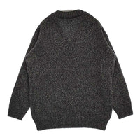 FilMelange 新品 FIONA ミックスヤーンウールニット 1 定価46200円 セーター ネイビー グリーン レディース フィルメランジェ【中古】5-0912T♪#