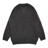 FilMelange 新品 FIONA ミックスヤーンウールニット 1 定価46200円 セーター ネイビー グリーン レディース フィルメランジェ【中古】5-0912T♪#
