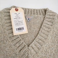 FilMelange 新品 FIONA ミックスヤーンウールニット 1 定価46200円 セーター ニット ベージュ レディース フィルメランジェ【中古】5-0912T♪#