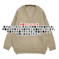 FilMelange 新品 FIONA ミックスヤーンウールニット 1 定価46200円 セーター ニット ベージュ レディース フィルメランジェ【中古】5-0912T♪#