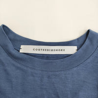 COGTHEBIGSMOKE 新品 HIBA TOP 定価22000円 サイズ1 ノースリーブ カットソー ブルー レディース コグ ザ ビッグスモーク【中古】5-0523S♪