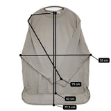 COGTHEBIGSMOKE 新品 ADDISON BASEBALL TOP 定価28600円 ウール カットソー グレージュ レディース コグ ザ ビッグスモーク【中古】5-0912T♪