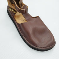 AURORA SHOES 未使用 West Indian ウェストインディアン T-Strap 6.5C 定価33000円 靴 ブラウン レディース オーロラシューズ【中古】5-0523G♪