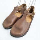 AURORA SHOES 新品 West Indian ウェストインディアン T-Strap 7C 定価33000円 靴 ブラウン レディース オーロラシューズ【中古】5-0523G♪