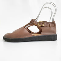 AURORA SHOES 新品 West Indian ウェストインディアン T-Strap 7C 定価33000円 靴 ブラウン レディース オーロラシューズ【中古】5-0523G♪