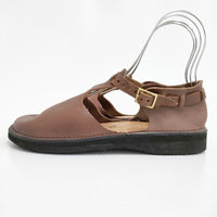 AURORA SHOES 未使用 West Indian ウェストインディアン T-Strap 7.5C 定価33000円 靴 ブラウン レディース オーロラシューズ【中古】5-0523G♪