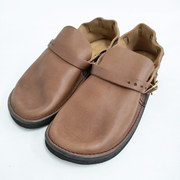 AURORA SHOES 未使用 Middle English ミドルイングリッシュ 5D 定価37400円 シューズ・靴 ブラウン レディース オーロラシューズ【中古】5-0523G♪
