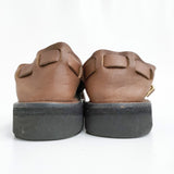 AURORA SHOES 未使用 Middle English ミドルイングリッシュ 5D 定価37400円 シューズ・靴 ブラウン レディース オーロラシューズ【中古】5-0523G♪