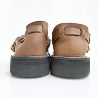 AURORA SHOES 新品  Middle English ミドルイングリッシュ 6D 定価37400円 シューズ・靴 ブラウン レディース オーロラシューズ【中古】5-0523G♪