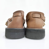 AURORA SHOES 新品  Middle English ミドルイングリッシュ 6D 定価37400円 シューズ・靴 ブラウン レディース オーロラシューズ【中古】5-0523G♪