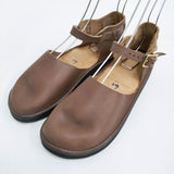 AURORA SHOES 新品 Chinese Mary Jane  チャイニーズメリージェーン 定価33000円 6C 靴 ブラウン レディース オーロラシューズ【中古】5-0523G♪