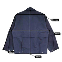 EEL 新品 UKUK E-24163 超高密度ツイル 定価42900円 サイズXS ブルゾン 24AW ネイビー レディース イール【中古】5-0523M♪