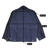 EEL 新品 UKUK E-24163 超高密度ツイル 定価42900円 サイズXS ブルゾン 24AW ネイビー レディース イール【中古】5-0523M♪