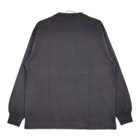 EEL 新品 CAMPER LS E-21564 ポケット付き 定価12650円 サイズM 長袖Ｔシャツ カットソー ロンＴ ブラック メンズ イール【中古】5-0523M♪