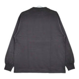 EEL 新品 CAMPER LS E-21564 ポケット付き 定価12650円 サイズM 長袖Ｔシャツ カットソー ロンＴ ブラック メンズ イール【中古】5-0523M♪