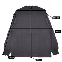 EEL 新品 CAMPER LS E-21564 ポケット付き 定価12650円 サイズM 長袖Ｔシャツ カットソー ロンＴ ブラック メンズ イール【中古】5-0523M♪