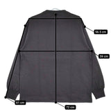 EEL 新品 CAMPER LS E-21564 ポケット付き 定価12650円 サイズM 長袖Ｔシャツ カットソー ロンＴ ブラック メンズ イール【中古】5-0523M♪