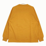 EEL 新品 CAMPER LS E-21564 ポケット付き 定価12650円 サイズL 長袖Ｔシャツ カットソー ロンＴ オレンジ メンズ イール【中古】5-0523M♪