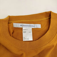 EEL 新品 CAMPER LS E-21564 ポケット付き 定価12650円 サイズL 長袖Ｔシャツ カットソー ロンＴ オレンジ メンズ イール【中古】5-0523M♪