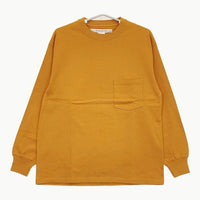EEL 新品 CAMPER LS E-21564 ポケット付き 定価12650円 サイズS 長袖Ｔシャツ カットソー ロンＴ オレンジ メンズ イール【中古】5-0523M♪