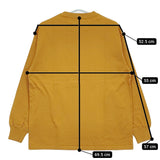 EEL 新品 CAMPER LS E-21564 ポケット付き 定価12650円 サイズS 長袖Ｔシャツ カットソー ロンＴ オレンジ メンズ イール【中古】5-0523M♪