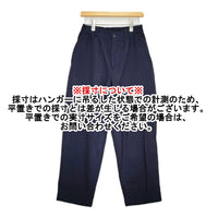 EEL 新品 SUN PANTS サンパンツ E-24265B 定価38500円 サイズM コットンウール イージー パンツ ネイビー メンズ イール【中古】5-0912T♪
