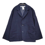 EEL 新品 BAKERY JACKET ベーカリージャケット E-24167 定価53350円 サイズM テーラードジャケット ネイビー メンズ イール【中古】5-0912T♪