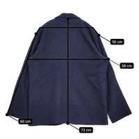 EEL 新品 BAKERY JACKET ベーカリージャケット E-24167 定価53350円 サイズM テーラードジャケット ネイビー メンズ イール【中古】5-0912T♪
