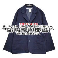 EEL 新品 BAKERY JACKET ベーカリージャケット E-24167 定価53350円 サイズM テーラードジャケット ネイビー メンズ イール【中古】5-0912T♪