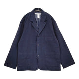 EEL 新品 BAKERY JACKET ベーカリージャケット E-24167 定価53350円 サイズL テーラードジャケット ネイビー メンズ イール【中古】5-0912T♪