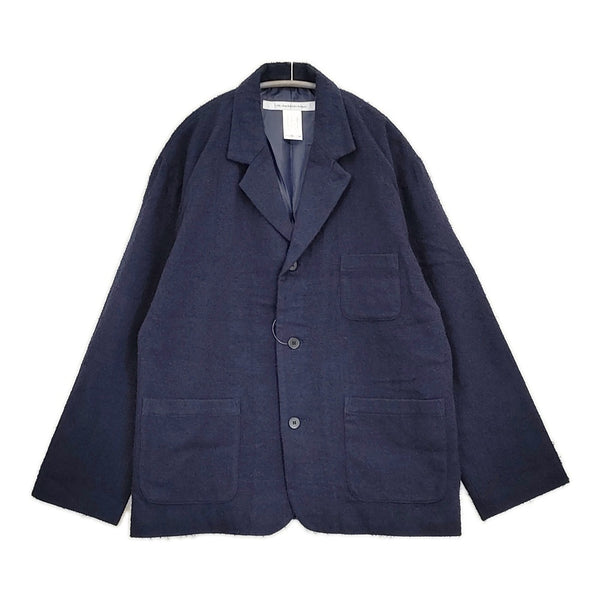 EEL 新品 BAKERY JACKET ベーカリージャケット E-24167 定価53350円 サイズL テーラードジャケット ネイビー メンズ イール【中古】5-0912T♪