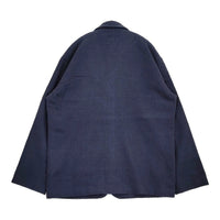 EEL 新品 BAKERY JACKET ベーカリージャケット E-24167 定価53350円 サイズL テーラードジャケット ネイビー メンズ イール【中古】5-0912T♪