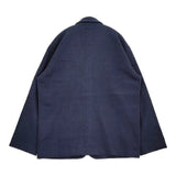 EEL 新品 BAKERY JACKET ベーカリージャケット E-24167 定価53350円 サイズL テーラードジャケット ネイビー メンズ イール【中古】5-0912T♪