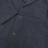 EEL 新品 BAKERY JACKET ベーカリージャケット E-24167 定価53350円 サイズL テーラードジャケット ネイビー メンズ イール【中古】5-0912T♪