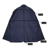 EEL 新品 BAKERY JACKET ベーカリージャケット E-24167 定価53350円 サイズL テーラードジャケット ネイビー メンズ イール【中古】5-0912T♪